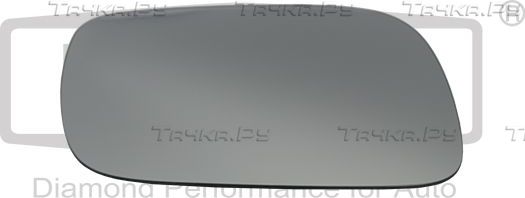 Зеркальное стекло бокового зеркала DPA. Артикул 88571083602