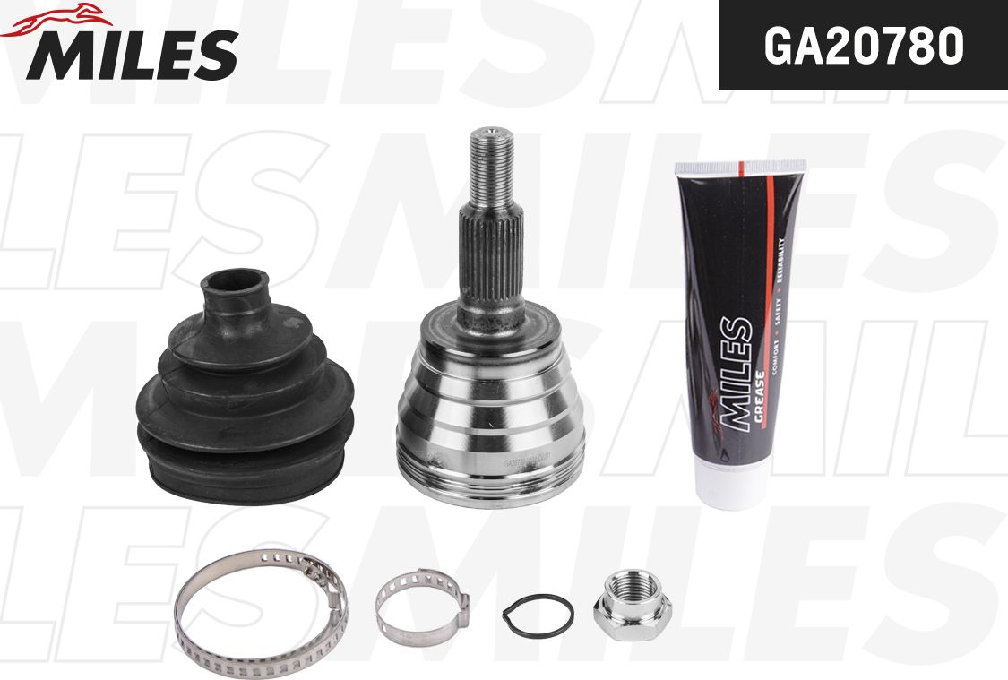 Шрус наружный (граната) Miles. Артикул GA20780