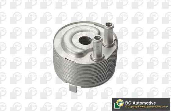 Радиатор масляный (маслоохладитель) для двигателя BGA (алюминий). Артикул CO6325