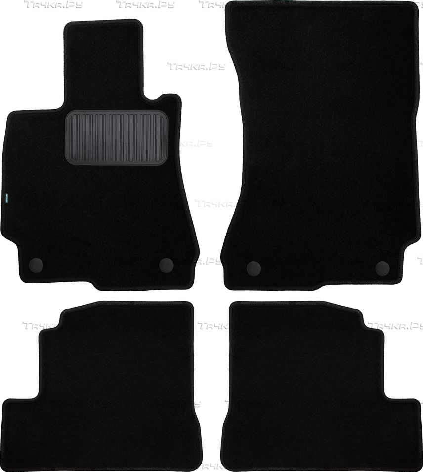 Коврики Klever Premium для салона Mercedes-Benz S-Класс W221 седан 2005-2013. Артикул KLEVER03340222110kh