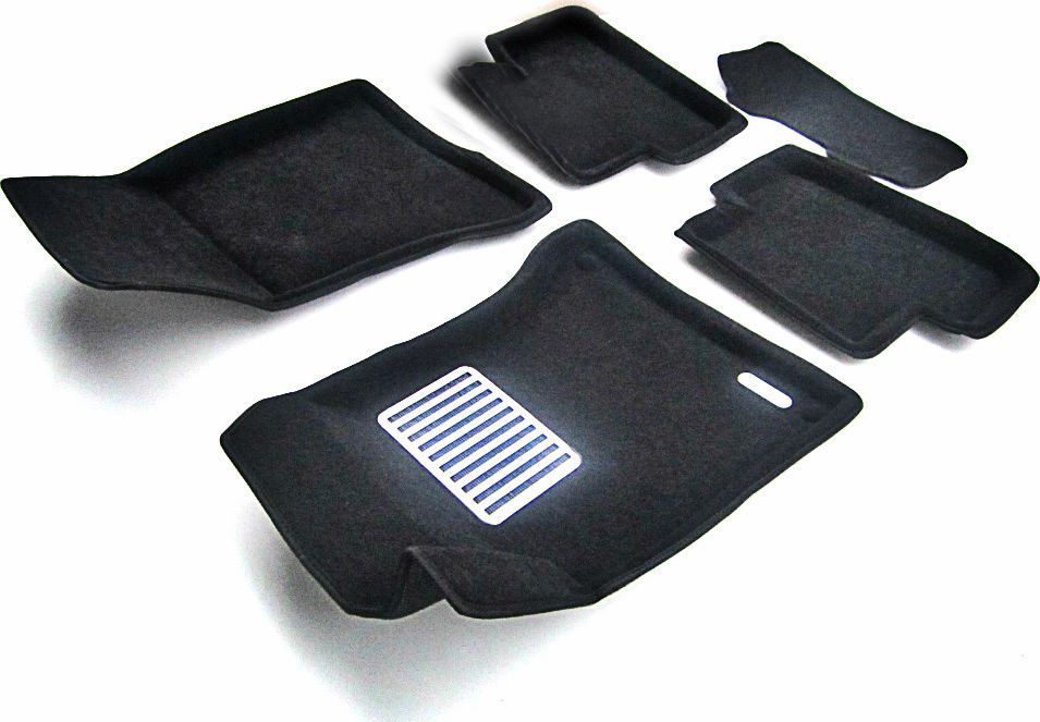 Коврики текстильные Euromat 3D Lux для салона Mercedes-Benz GLA-Класс X156 2014-2026. Артикул EM3D-003516