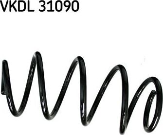 Пружина подвески SKF. Артикул VKDL 31090