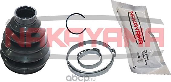 Пыльник ШРУСа внешн., к-кт CITROEN BERLINGO 97-, C3 05-, C4 04-, C5 01-, PEUGEOT (Nakayama). Артикул G31015