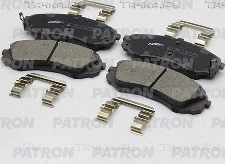 Тормозные колодки Patron передние для Hyundai H-1 II 2008-2026. Артикул PBP016