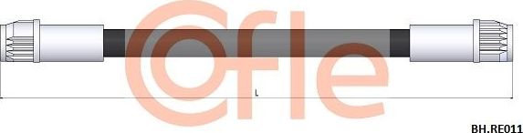 Тормозной шланг Cofle. Артикул 92.BH.RE011