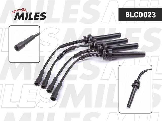 Высоковольтные провода (провода зажигания) (комплект) Miles для Chrysler PT Cruiser 2000-2004. Артикул BLC0023