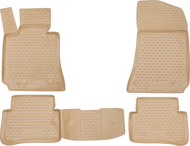 Коврики Element для салона Mercedes-Benz E-Класс W212 2009-2012 БЕЖЕВЫЕ. Артикул NLC.34.16.212k