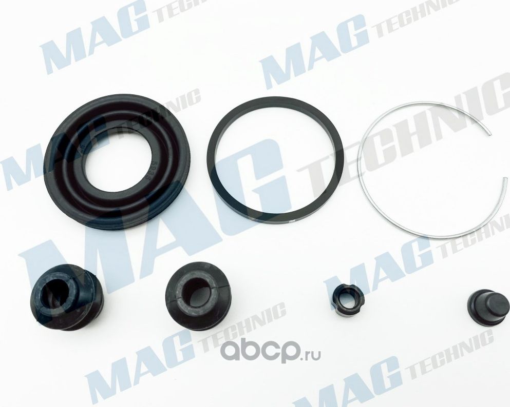 Ремкомплект тормозного суппорта заднего (для поршня d 45 mm  суппорт Akebono) MITSUBISHI Pajero III- (Magtechnic). Артикул mag0033rk