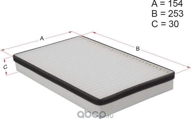 Фильтр салона lada granta 11-/kalina 04 [HSCF0024] (Hosu). Артикул HSCF0024