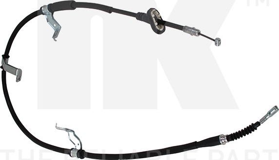 Трос ручника (тросик ручного тормоза) NK. Артикул 903453