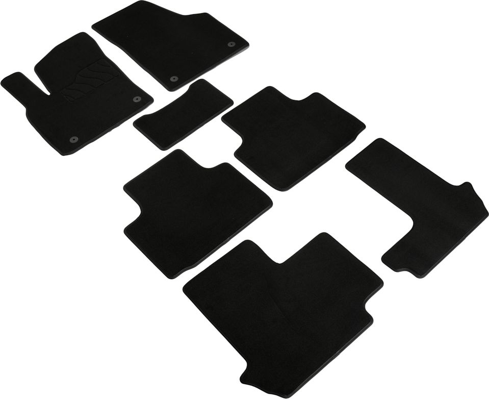 Коврики Seintex ворсовые для салона Volkswagen Teramont II (China Market) 2025-2026. Артикул 318460