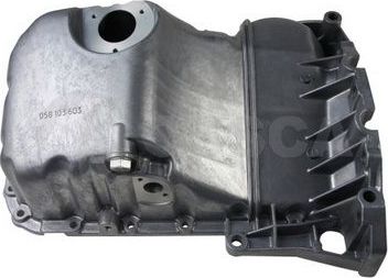 Масляный поддон картера двигателя OSSCA (алюминий). Артикул 12971