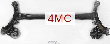 Сайлентблок задней балки Hyundai / KIA. Артикул 551004L100