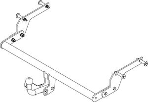 Фаркоп AvtoS для Renault Sandero Stepway II 2014-2025. Артикул RN 15