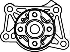 Помпа (водяной насос) Luzar для Geo Tracker 1994-1998. Артикул LWP 2409