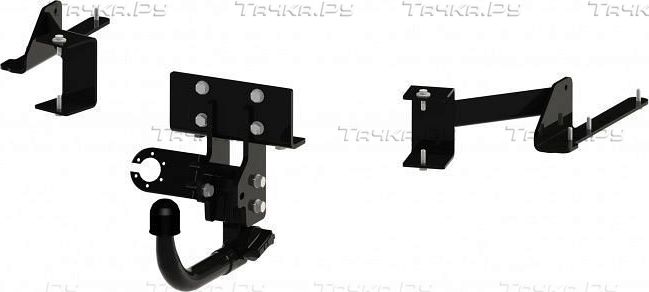 Фаркоп Шериф для Toyota Land Cruiser Prado 150 2009-2026. Быстросъемное крепление. Артикул 4223.32