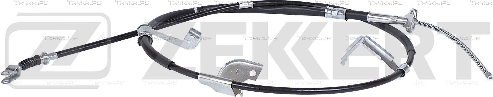 Трос ручника (тросик ручного тормоза) Zekkert. Артикул BZ-1117