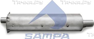 Глушитель Sampa для IVECO Trakker 2004-2012. Артикул 061.415