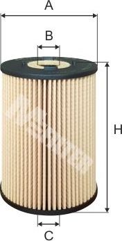 Масляный фильтр MFilter. Артикул TE 606