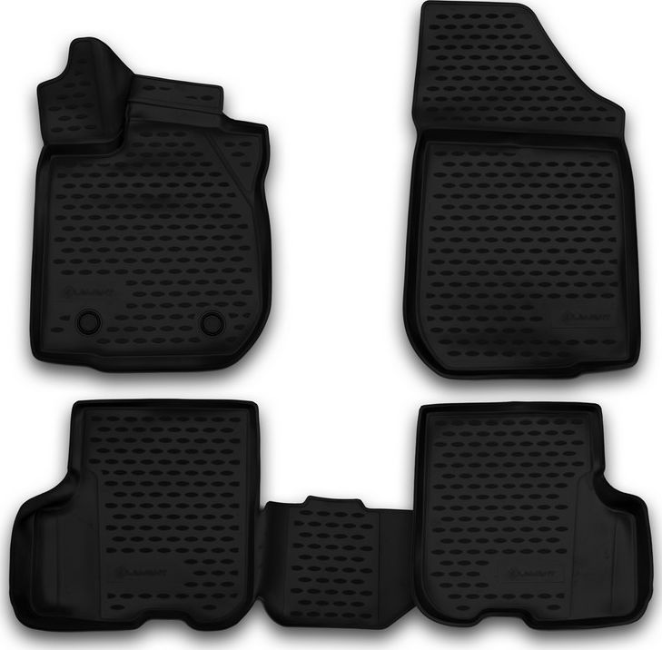 Коврики Element для салона Renault Logan II 2014-2026. Артикул NLC.3D.41.31.210k