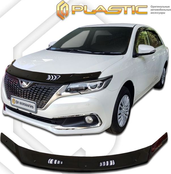 Дефлектор СА Пластик для капота (Classic черный) Toyota Allion 2016-2026. Артикул 2010010115586