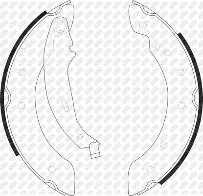 Тормозные колодки NiBK. Артикул FN0602