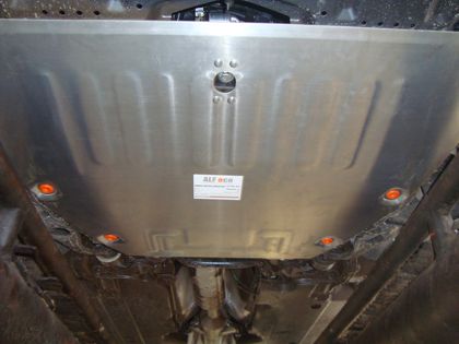 Защита алюминиевая Alfeco для картера и КПП Mazda 6 II 2008-2012. Артикул ALF.13.05al