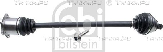 Полуось (привод в сборе, приводной вал) Febi Bilstein передняя правая для Audi A3 III (8V) 2012-2026. Артикул 180785