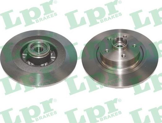 Тормозной диск LPR LPR HUB BRAKE DISC LINE задний для Renault Vel Satis I 2002-2009. Артикул R1022PCA