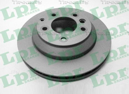 Тормозной диск LPR TOTAL COATED задний для Volkswagen Touareg I 2002-2010. Артикул P2000VR