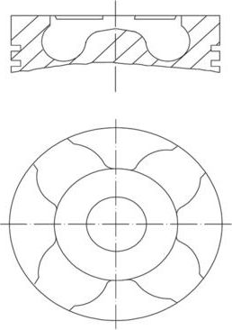Поршневая група Mahle. Артикул 229 33 00