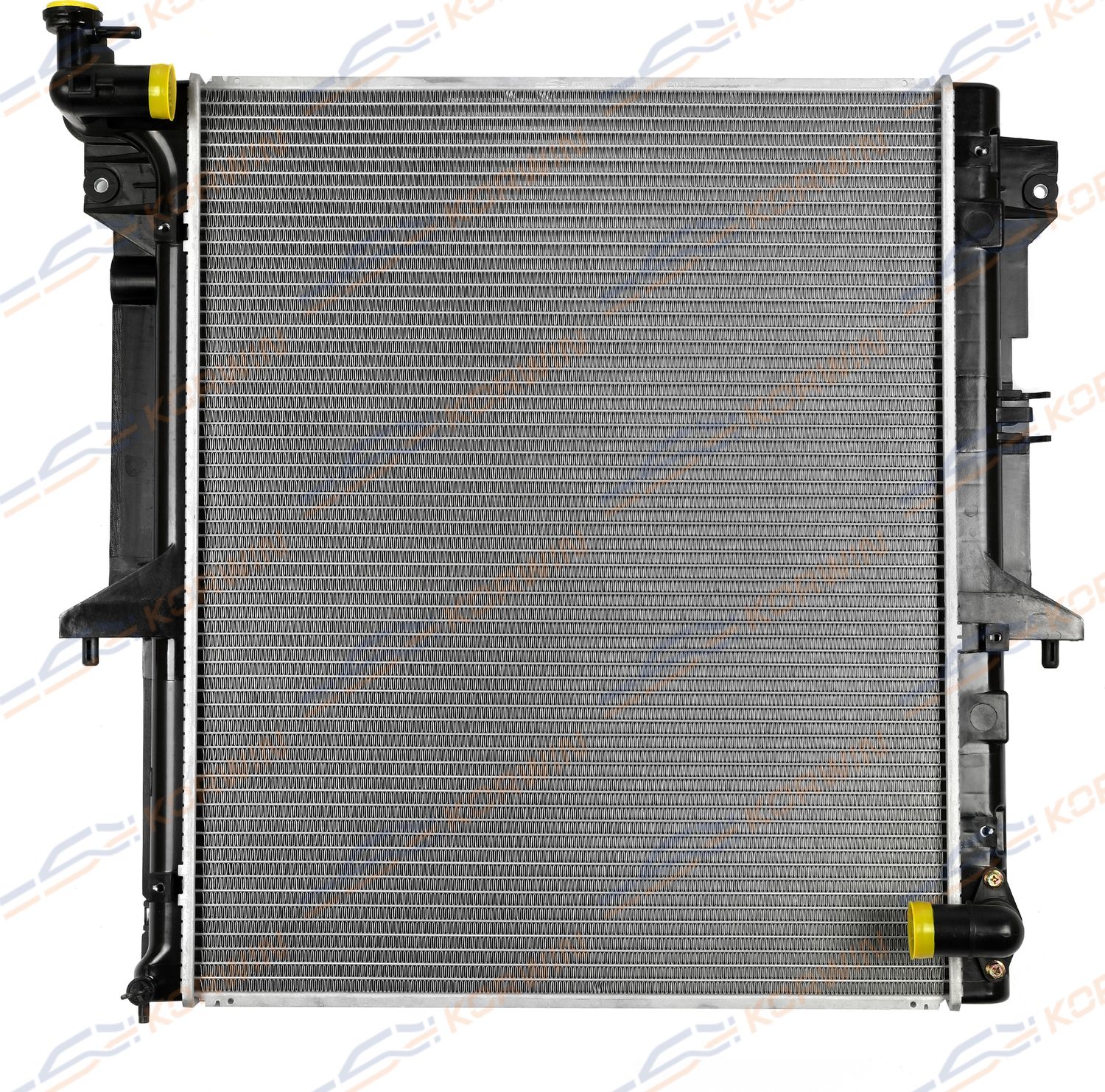 Радиатор охлаждения Mitsubishi L200 2.5TD (06-) MT (гарантия 2 года) (Korwin). Артикул KWKB4041