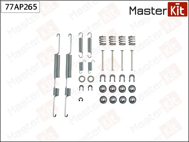 Комплект установочный барабанных колодок (Master KIT). Артикул 77AP265