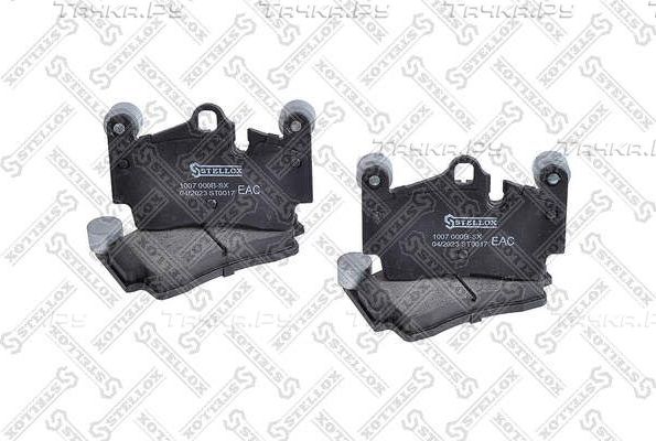 Тормозные колодки Stellox для Audi 100 IV (C4) 1990-1994. Артикул 1007 000B-SX