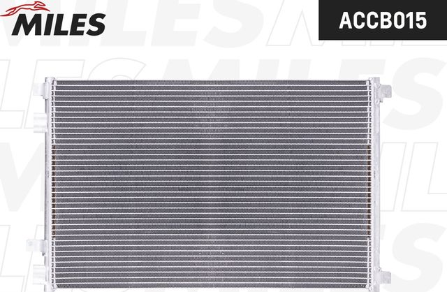 Радиатор кондиционера (конденсатор) Miles для Renault Grand Scenic II 2004-2009. Артикул ACCB015