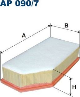 Воздушный фильтр Filtron. Артикул AP 090/7