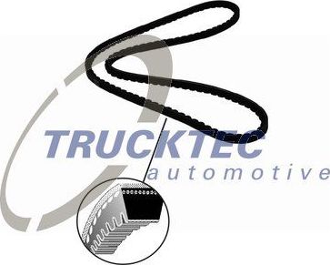 Приводной ремень клиновой Trucktec Automotive. Артикул 04.19.052