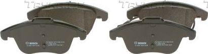 Тормозные колодки Bosch (Low-Metallic) передние для Audi A4 IV (B8) 2007-2015. Артикул 0 986 494 538