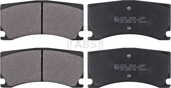 Тормозные колодки ABS задние для Jaguar XK II 2006-2014. Артикул 37765