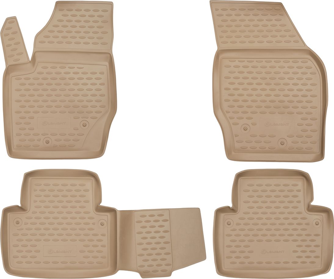 Коврики Element для салона Volvo XC90 2002-2014 БЕЖЕВЫЕ. Артикул NLC.50.04.212