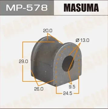 втулка стабилизатора (Masuma). Артикул MP578