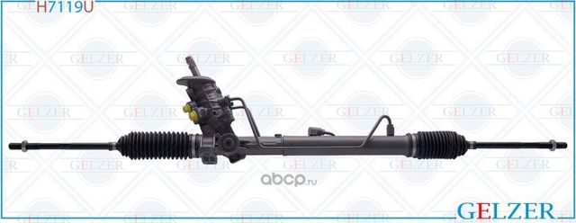 H7119U Рулевой механизм ГУР Skoda Fabia, Skoda Roomster, Seat Ibiza (Ориг.восст) (Gelzer) Gelzer. Артикул H7119U