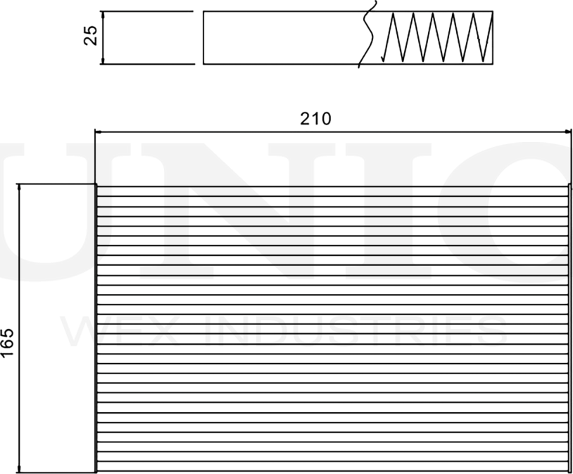 Фильтр салона (Unio). Артикул FLT-40138C