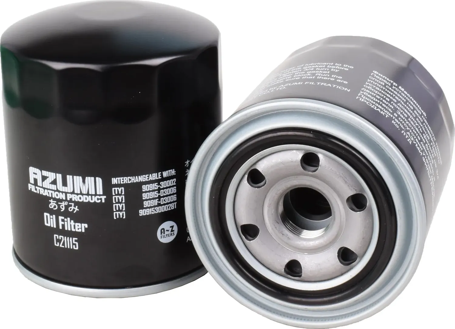 Фильтр масляный C-115J (Azumi). Артикул C21115