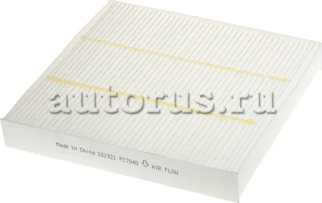 Фильтр салонный Nissan Almera (N16), Almera Tino, Primera III PARTRA FC7040 Partra. Артикул FC7040