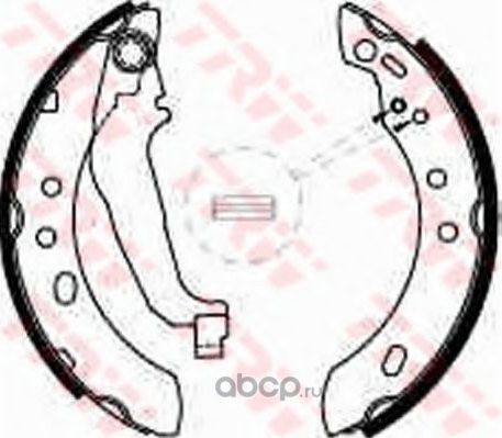 Тормозные колодки Patron. Артикул PSP417