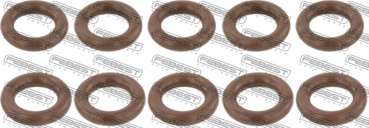 Кольцо форсунки уплотнительное Febest. Артикул RINGFL-027-PCS10
