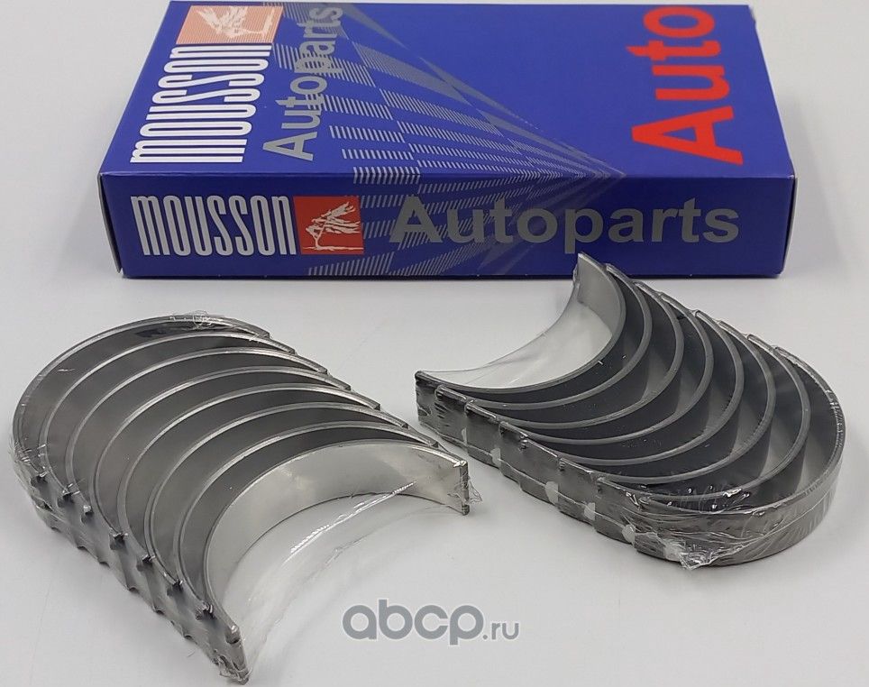 Вкладыши коленвала шатунные 4.8 6248 комплект (Mousson). Артикул SBCN62B48STD