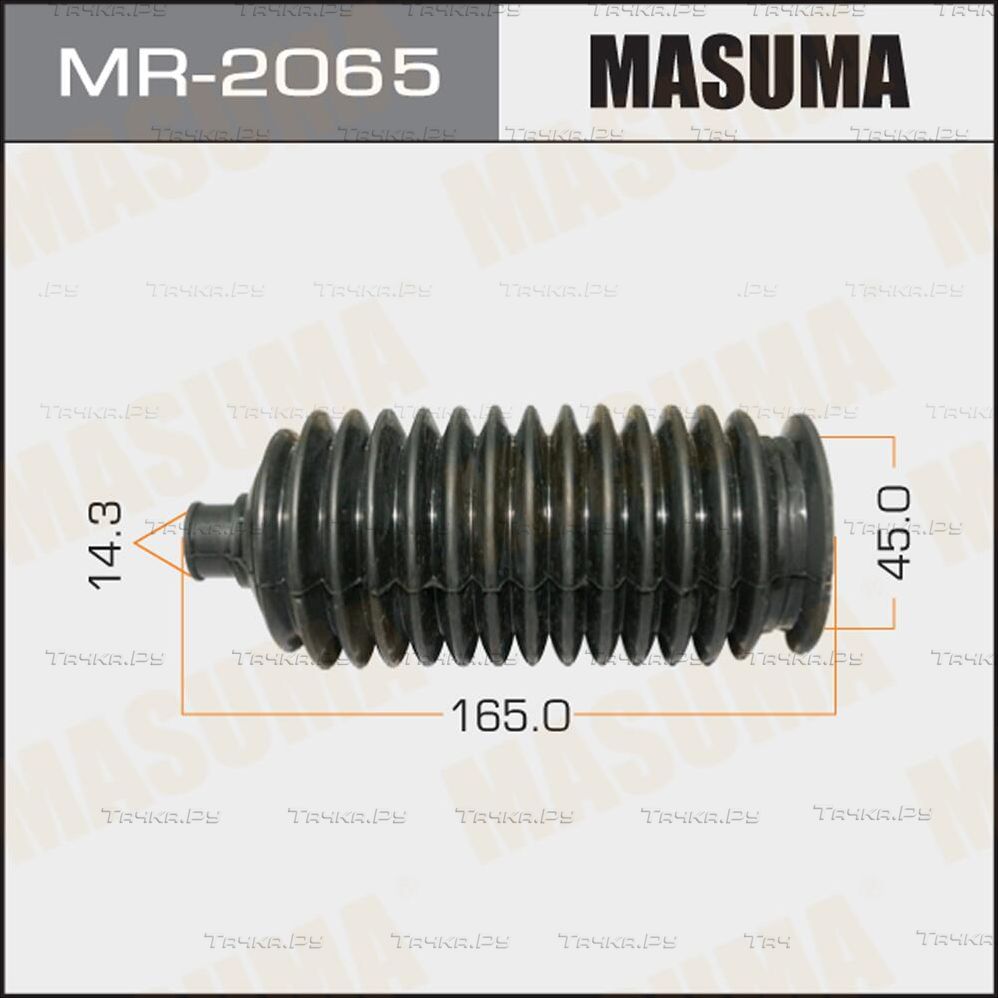 Пыльник рулевой рейки Masuma передний правый/левый для Toyota Corolla E100 1992-1997. Артикул MR-2065