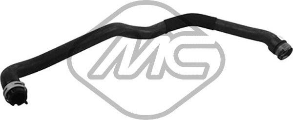 Патрубок радиатора (системы охлаждения) Metalcaucho. Артикул 97319